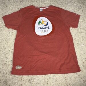 Olympics Rio 2016 Shirt Women's Size X-Large Red (See‎ Photos For Condition)